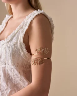 Bracelet de biceps - Golden Squiggle