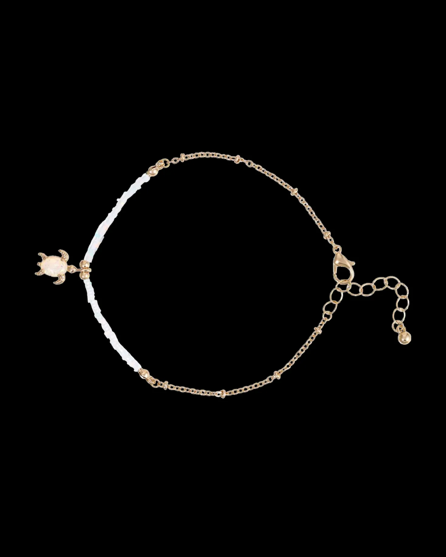 Bracelet de cheville - Golden Waves