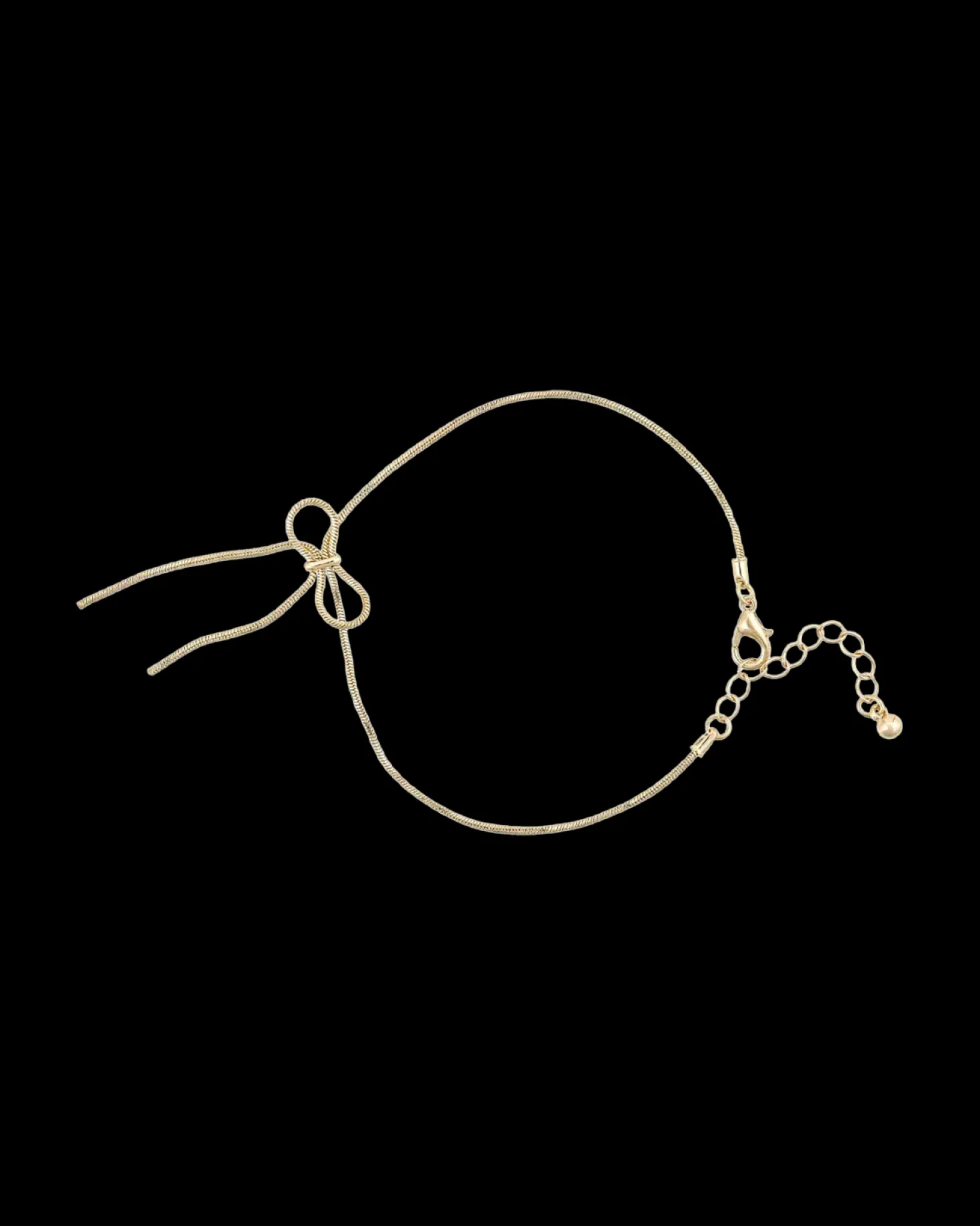 Bracelet de cheville - Golden Bow