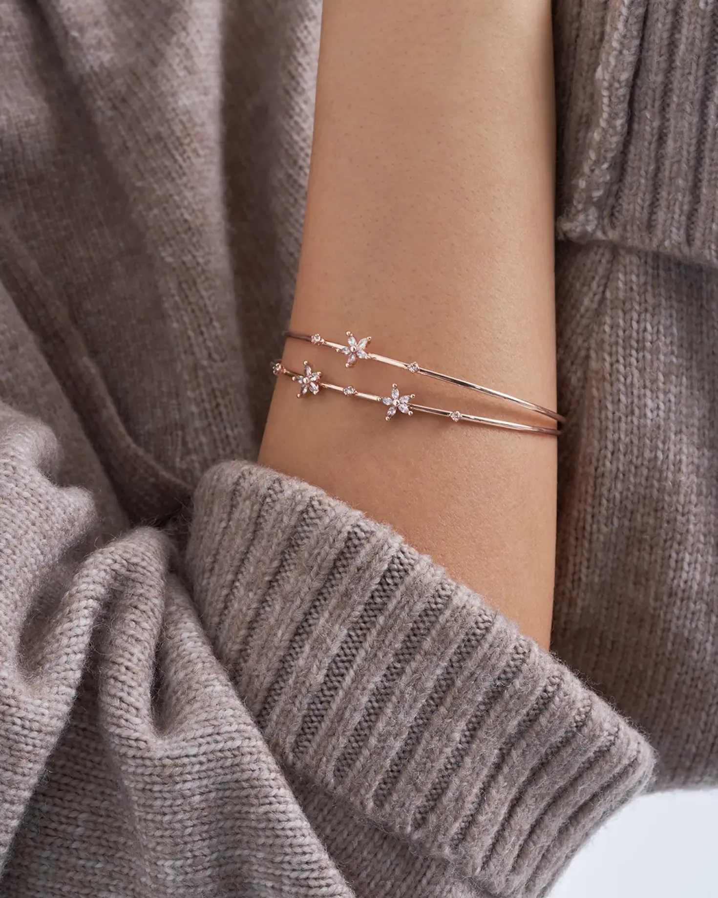 Bracelet jonc - Blooming Beauty