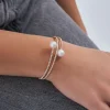 Bracelet jonc - Dreamy Pearls