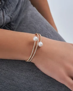 Bracelet jonc - Dreamy Pearls