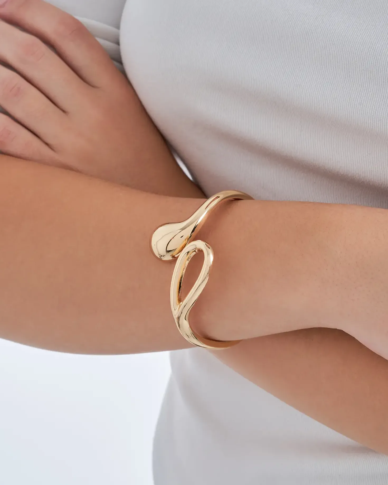 Bracelet jonc - Flowy Gleam
