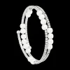 Bracelet jonc - Gleaming Pearls