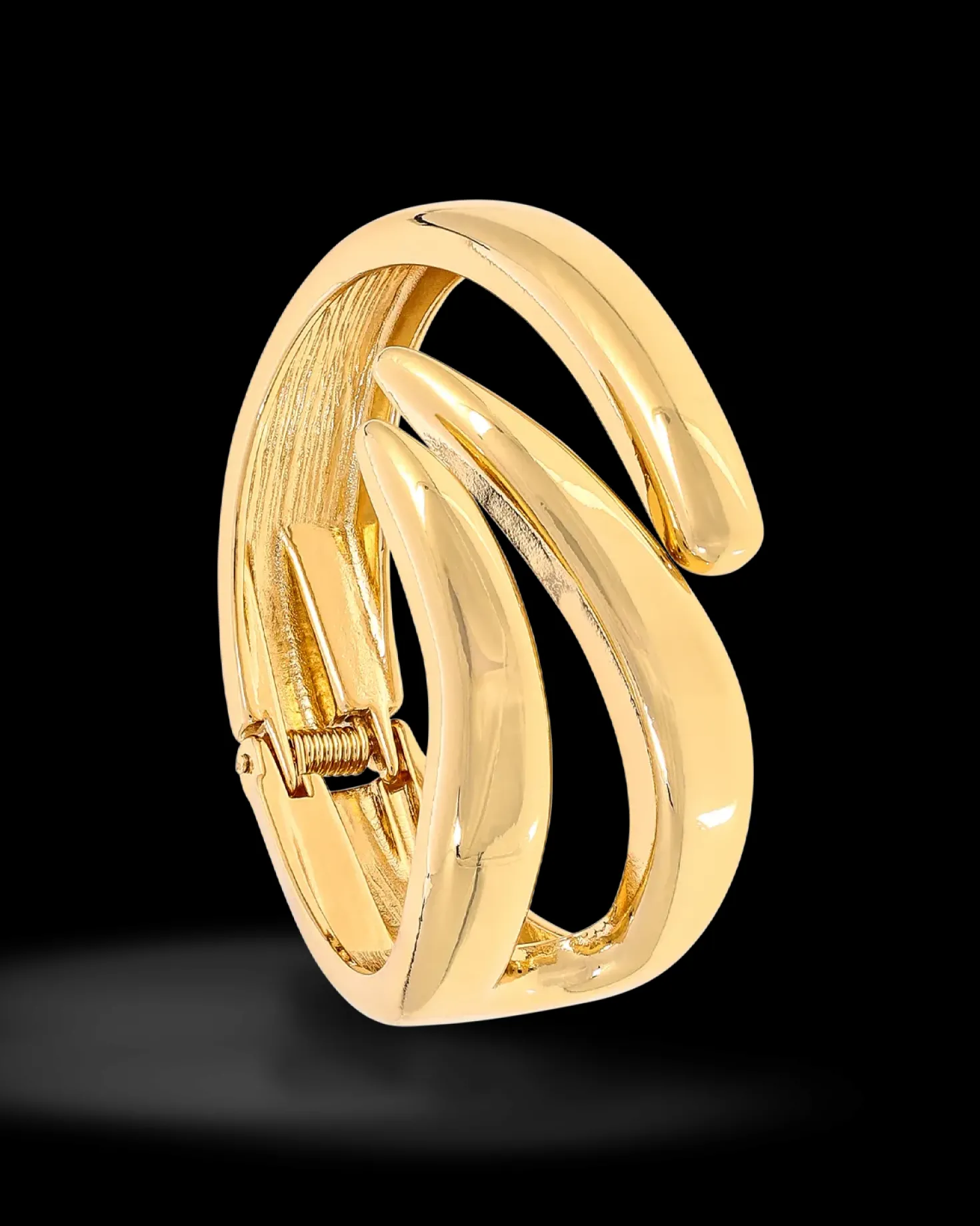 Bracelet jonc - Golden Aesthetic