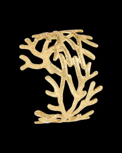 Bracelet jonc - Golden Coral