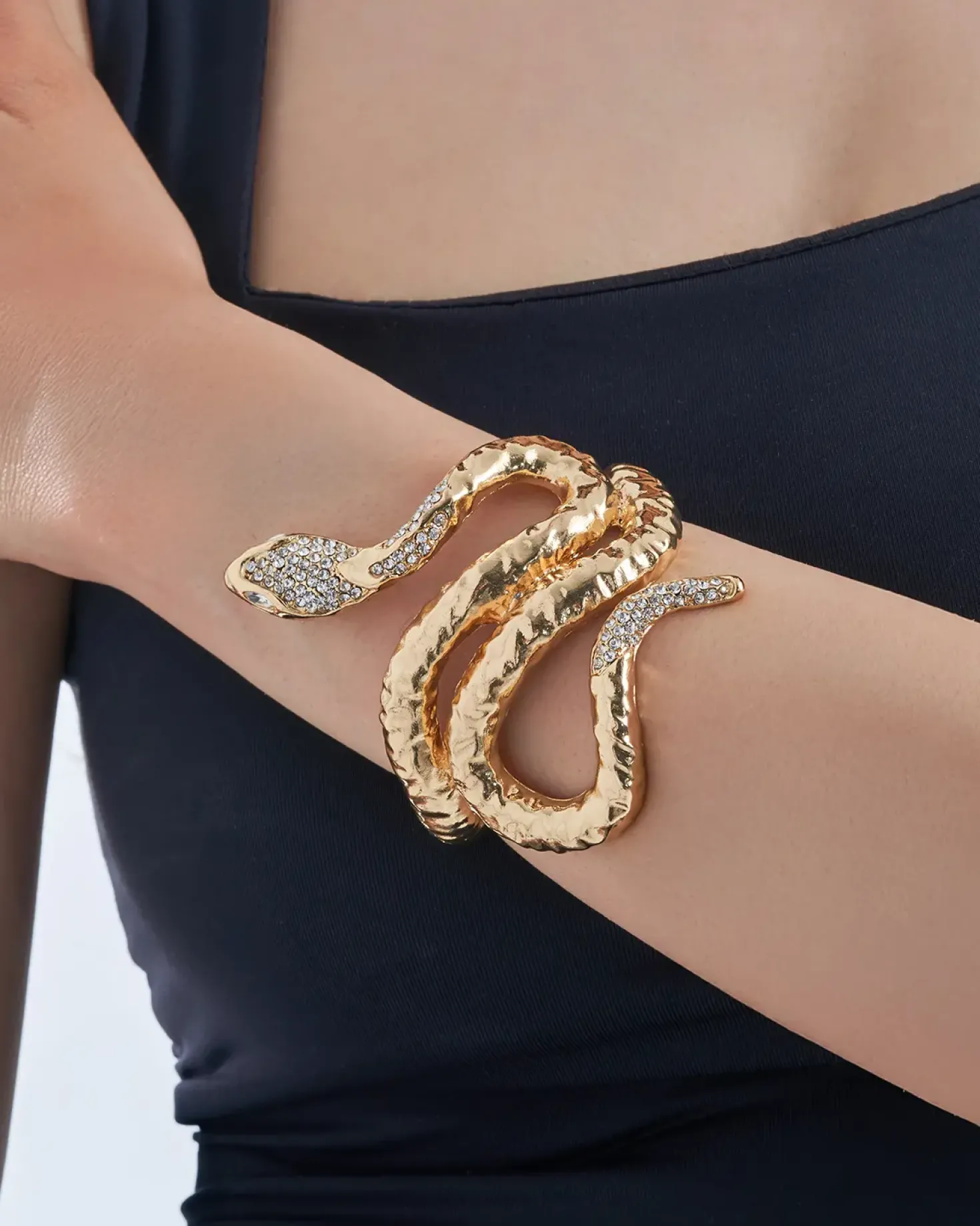 Bracelet jonc - Golden Venom
