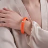 Bracelet jonc - Orange Statement