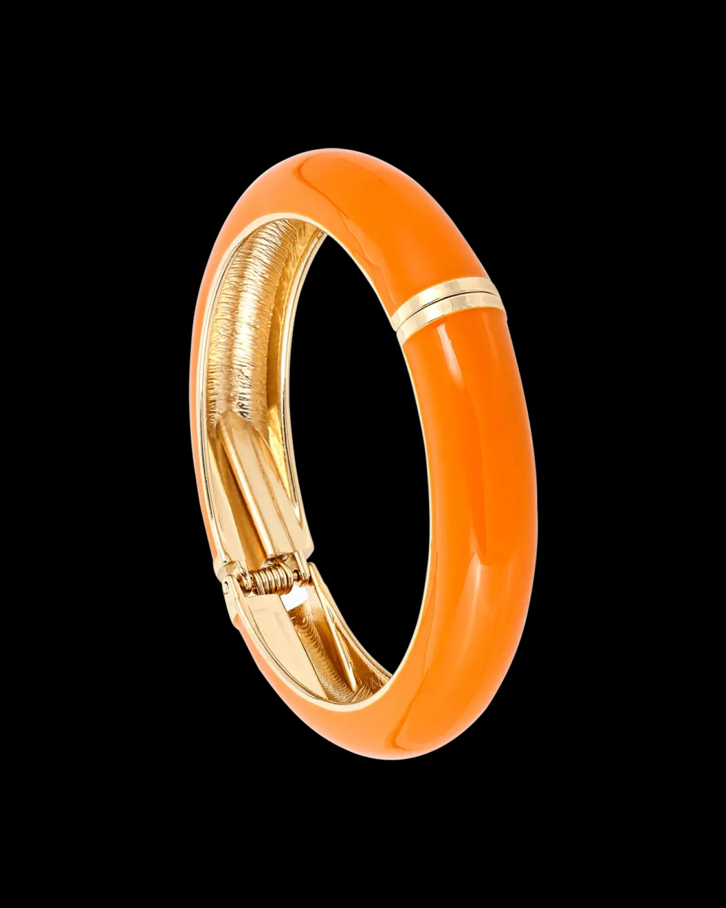 Bracelet jonc - Orange Statement