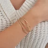 Bracelet jonc - Pounded Gold