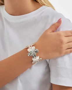 Bracelet jonc - Silver Blossom