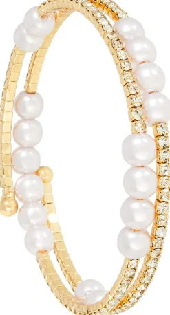 Bracelet jonc - White Pearls