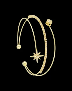 Bracelet jonc - Zircona Stars