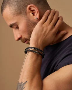 Bracelet pour homme - Bold Black