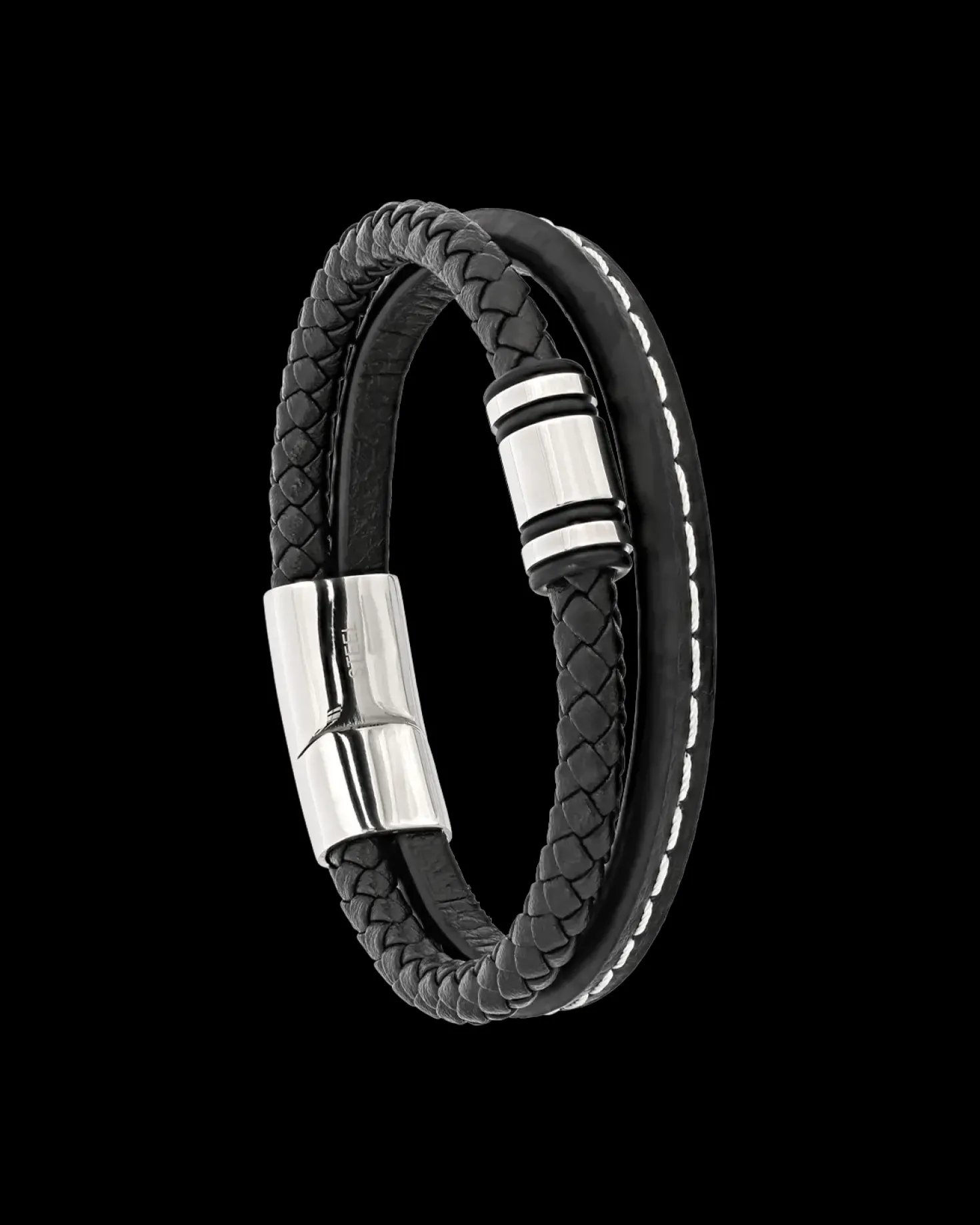 Bracelet pour homme - Bold Black