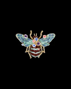 Broche - Blue Bumblebee