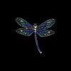 Broche - Blue Dragonfly