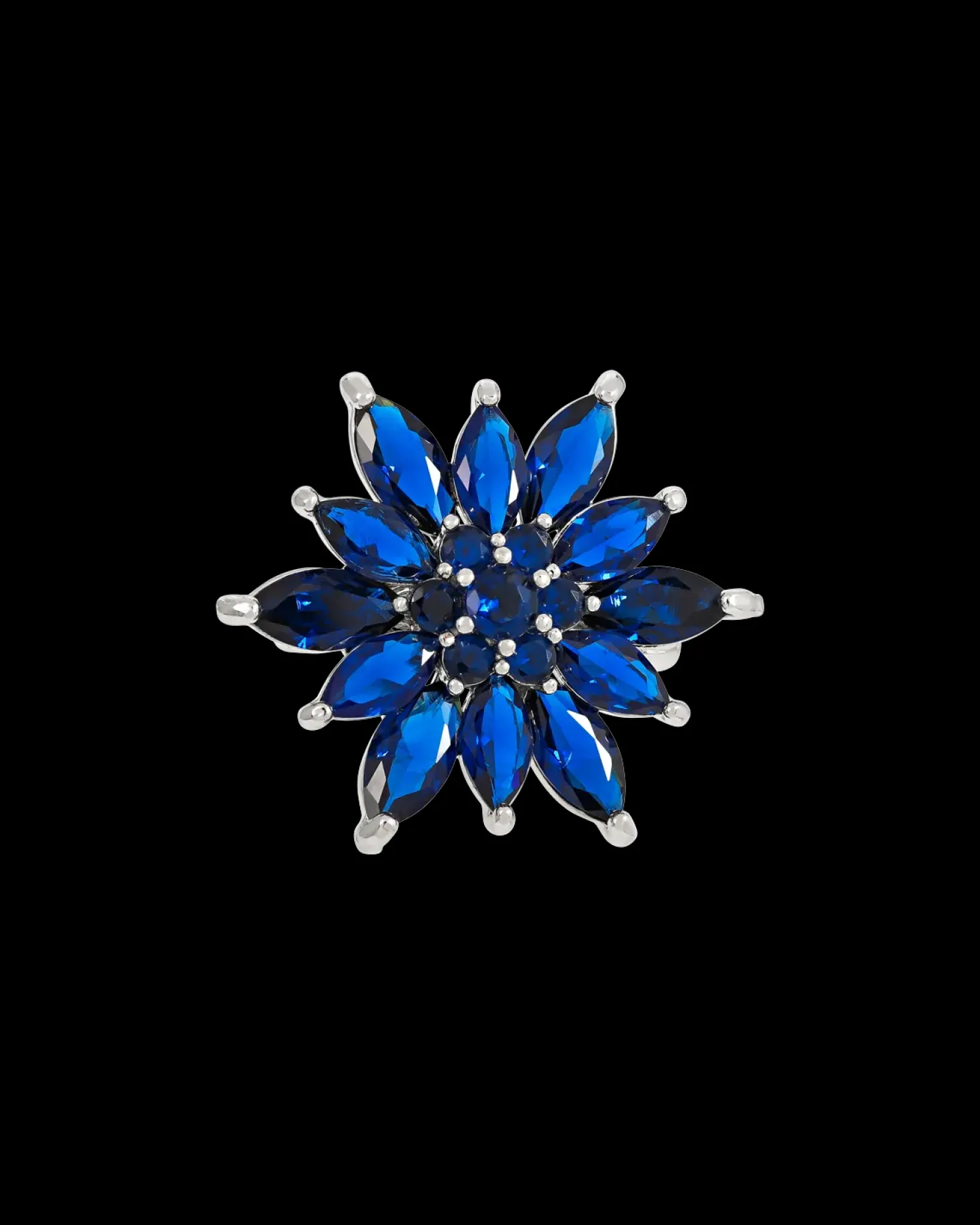 Broche - Floral Blue