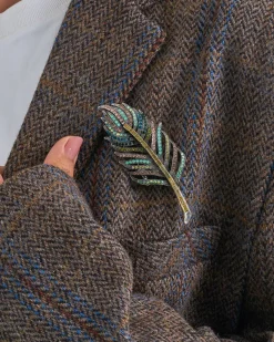Broche - Gleaming Feather