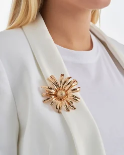 Broche - Golden Blossom