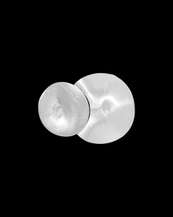 Broche - Hammered Circles
