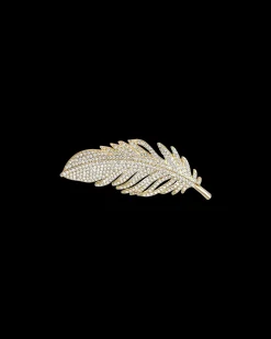 Broche - Sparkling Feather