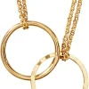 Chaîne - Pretty Double Ring