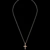 Chaîne - Rosé Cross Pendant