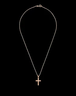 Chaîne - Rosé Cross Pendant