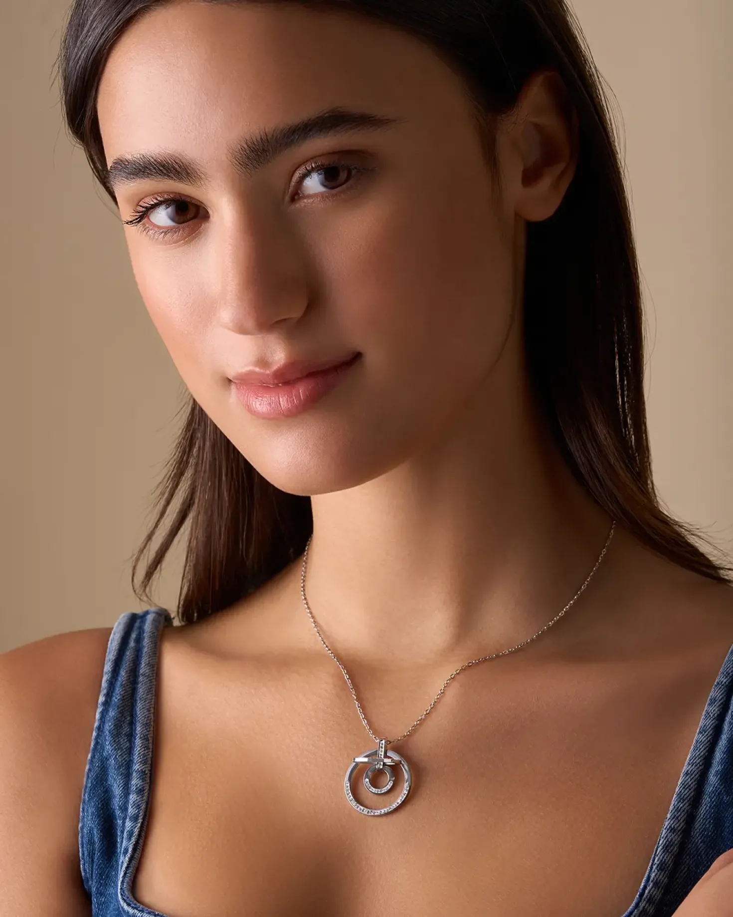 Chaîne avec pendentif - Three Circles