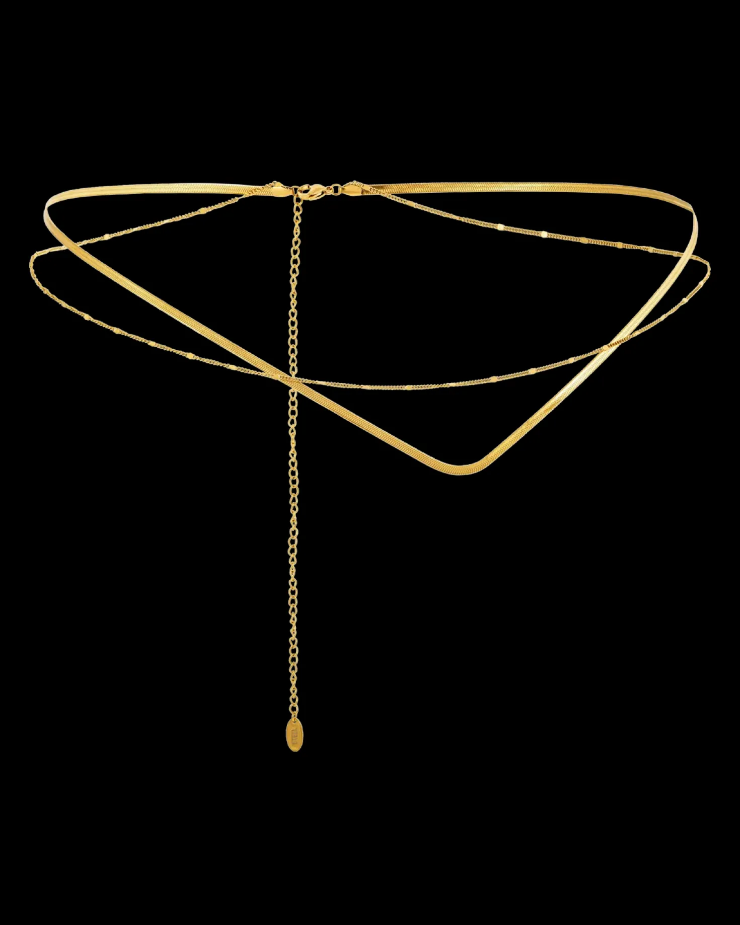 Chaîne de taille - Golden Dots
