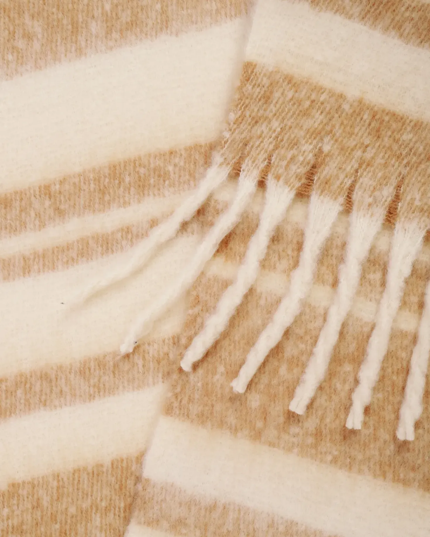 Écharpe - Beige Stripes