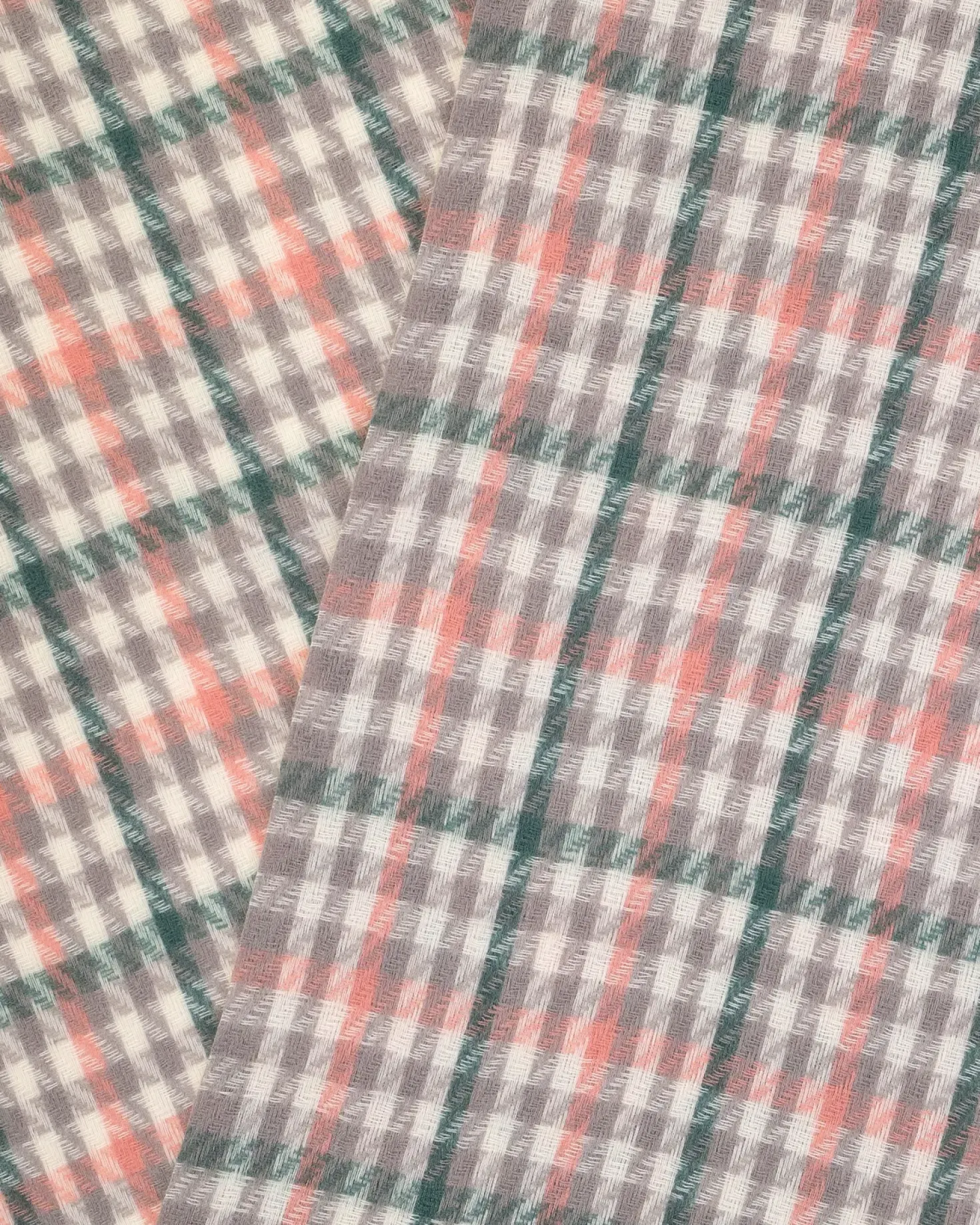 Écharpe - Checkered Grey