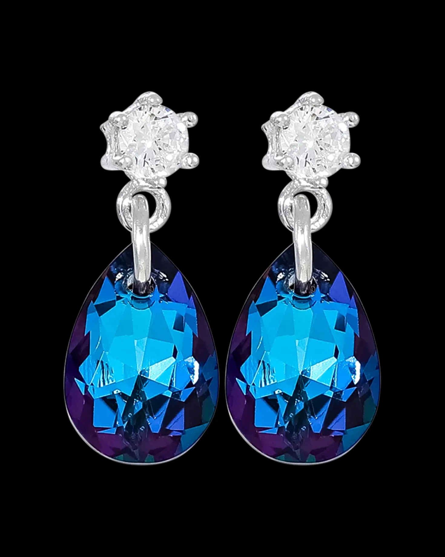 Clous d'oreilles - Aqua Glow