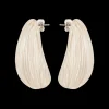 Clous d'oreilles - Beige Swirl