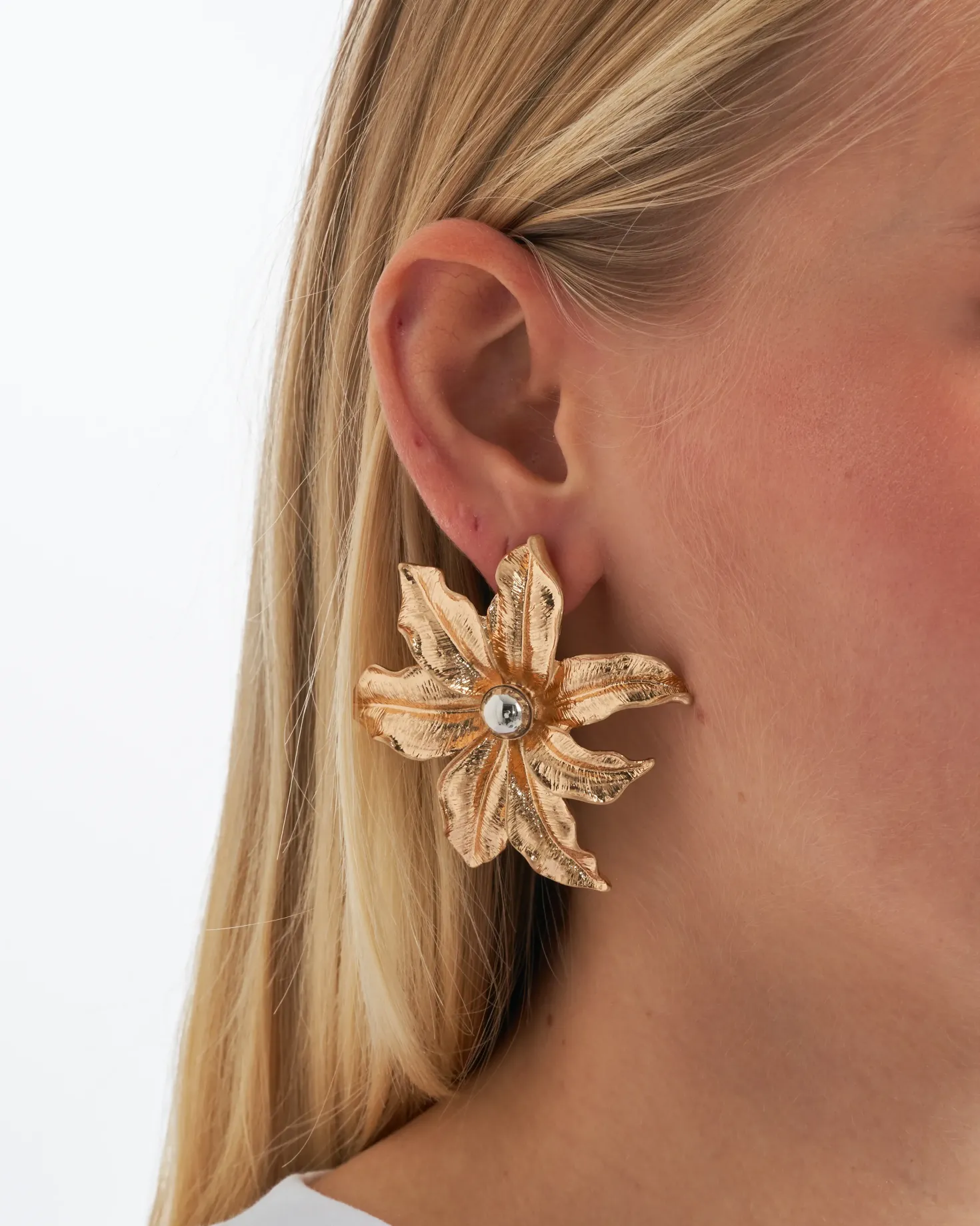 Clous d'oreilles - Big Flower