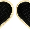 Clous d'oreilles - Black Hearts