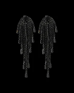 Clous d'oreilles - Black Rain