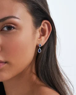 Clous d'oreilles - Blue Brilliance