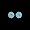 Clous d'oreilles - Blue Halo