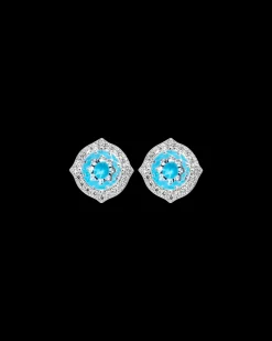 Clous d'oreilles - Blue Halo