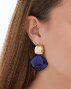 Clous d'oreilles - Blue Shimmer