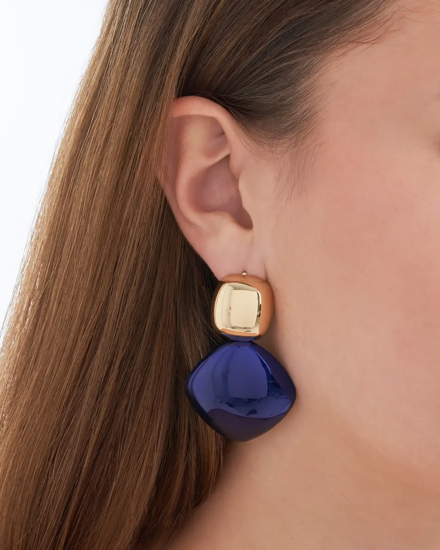 Clous d'oreilles - Blue Shimmer