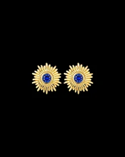 Clous d'oreilles - Blue Sun