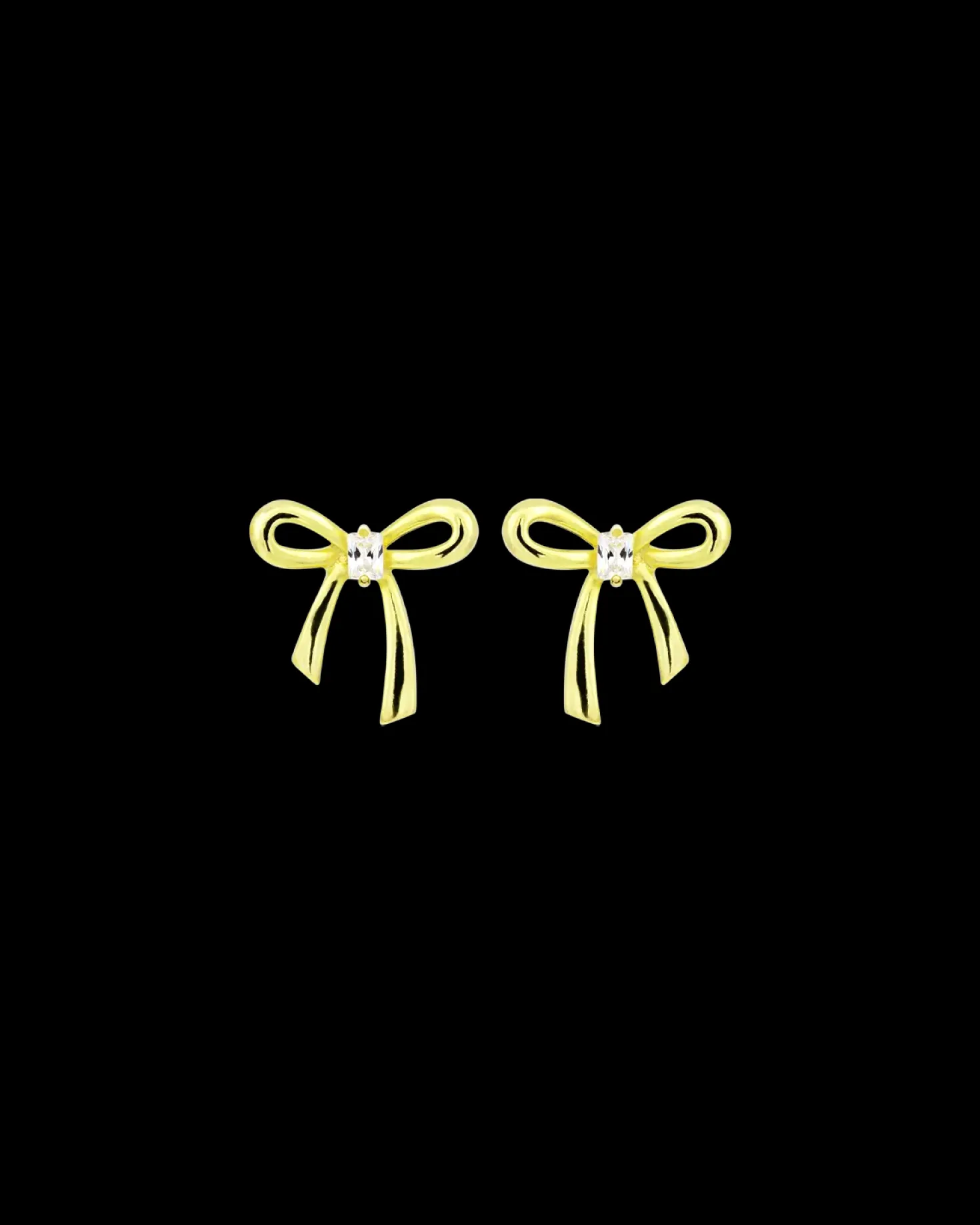 Clous d'oreilles - Bow Glow