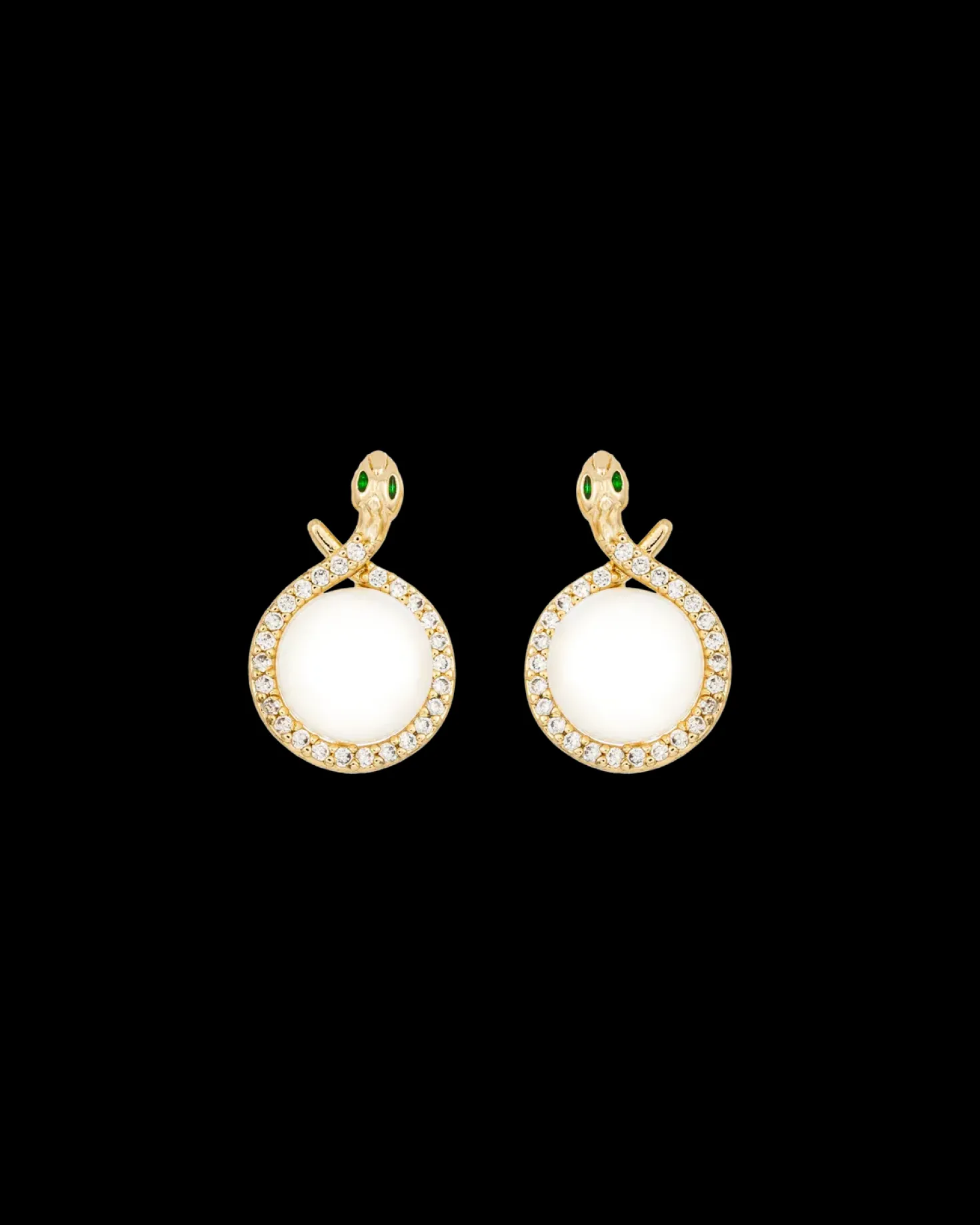 Clous d'oreilles - Brass Shine