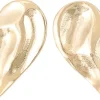Clous d'oreilles - Champagne Hearts