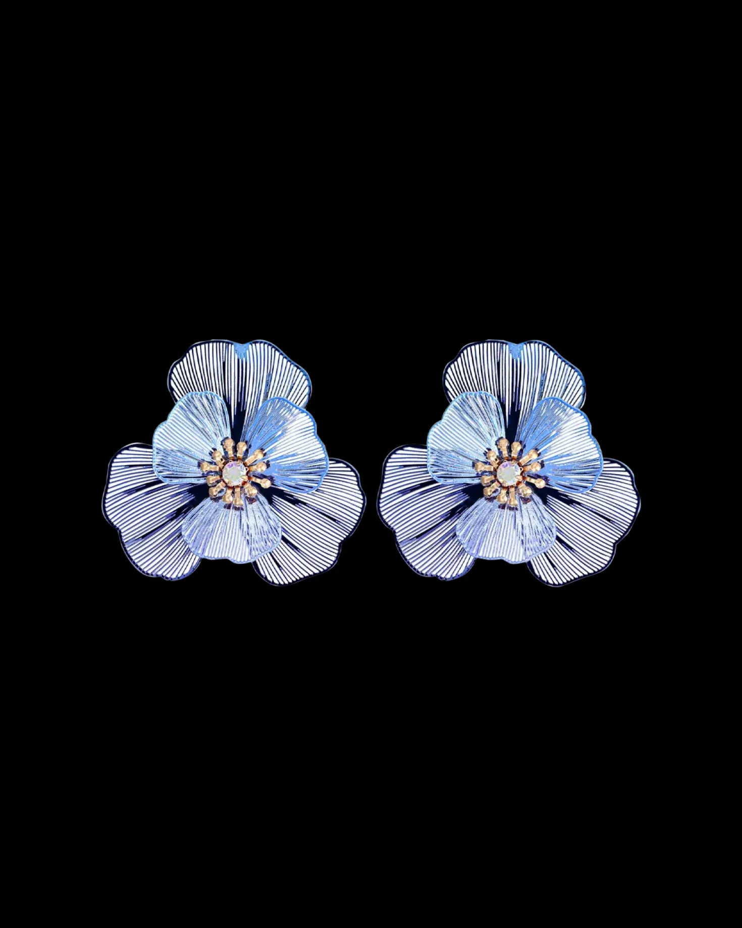 Clous d'oreilles - Chromatic Blossom