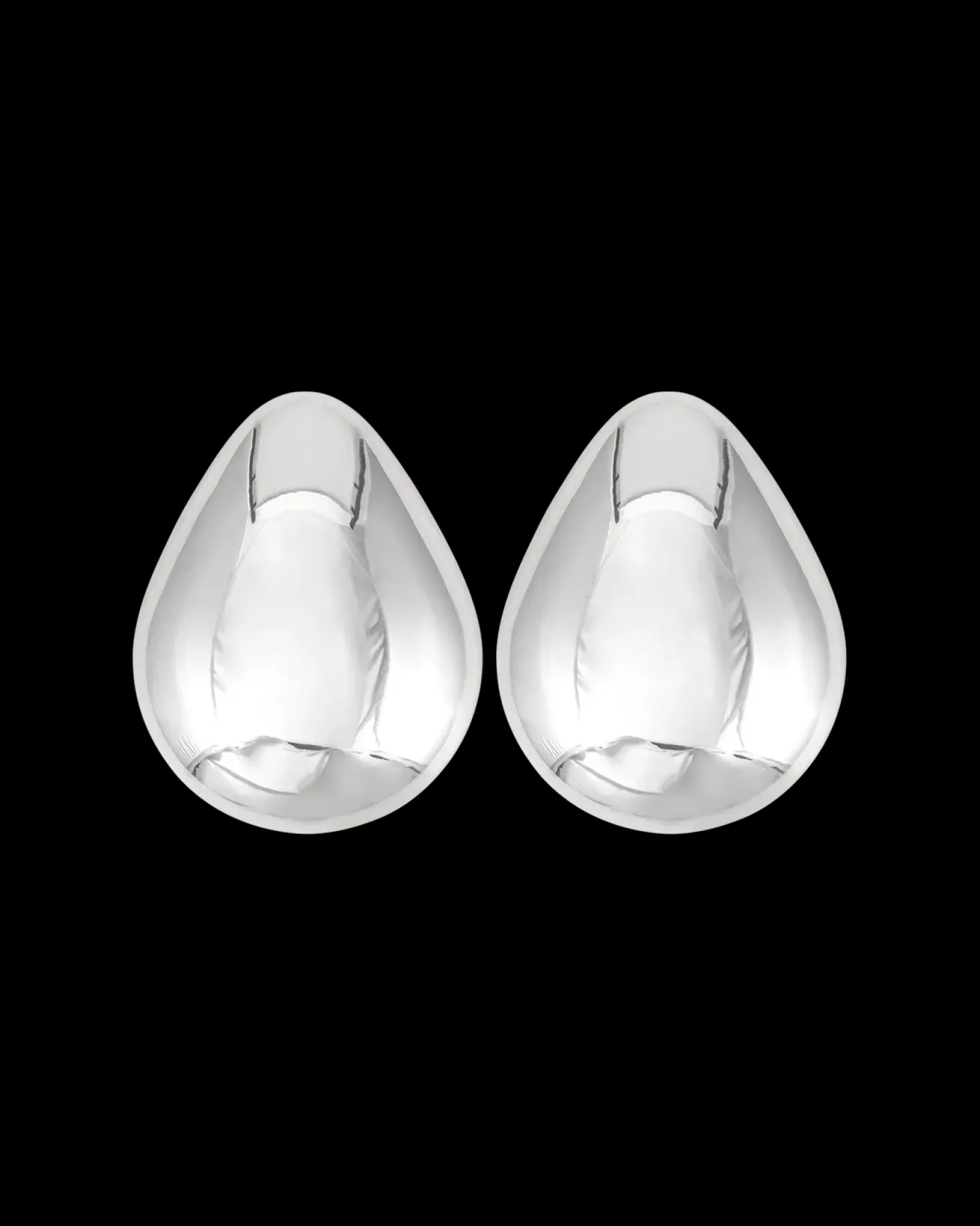 Clous d'oreilles - Chunky Silver