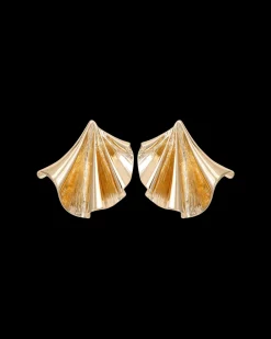 Clous d'oreilles - Curved Leaves